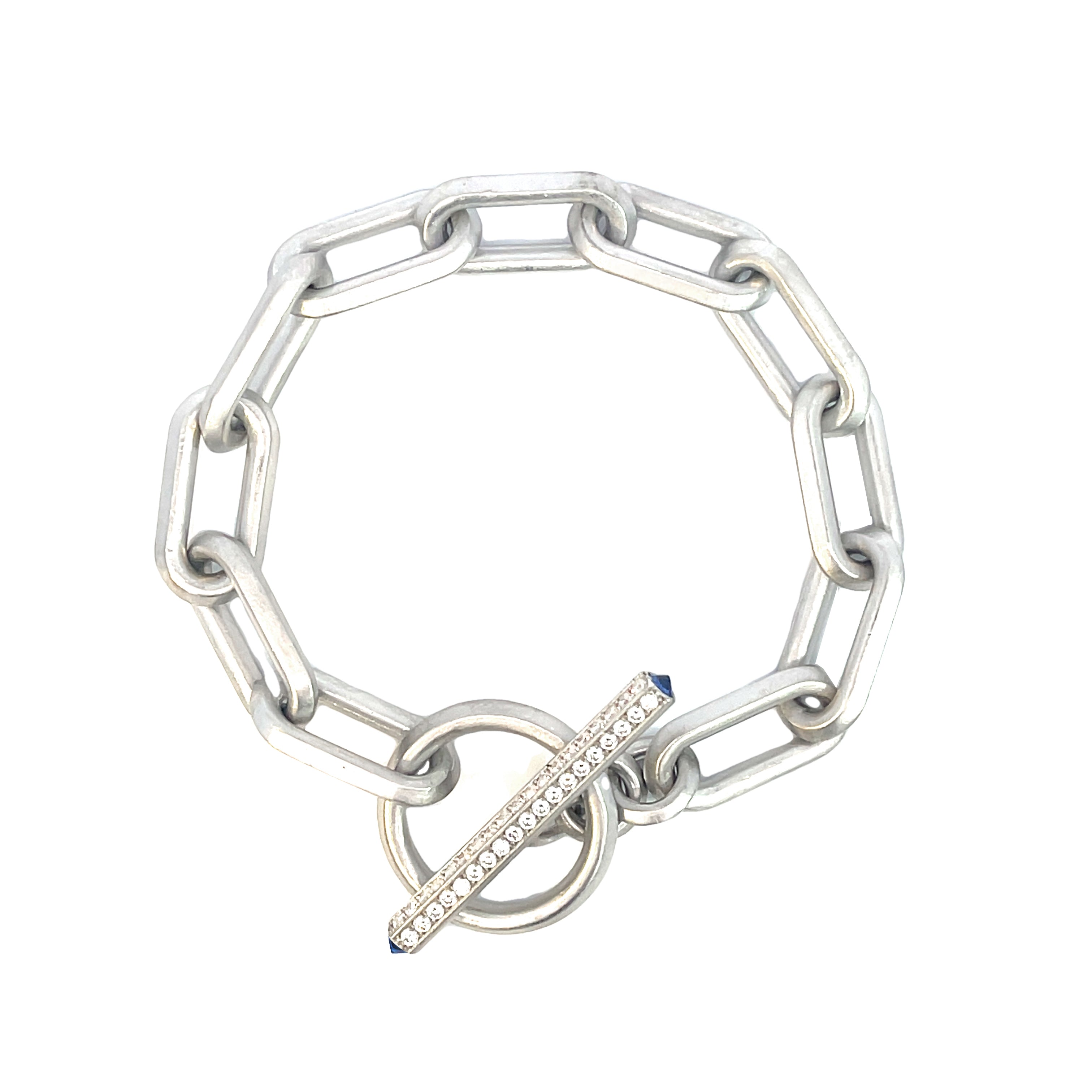 Diamond Sapphire Toggle