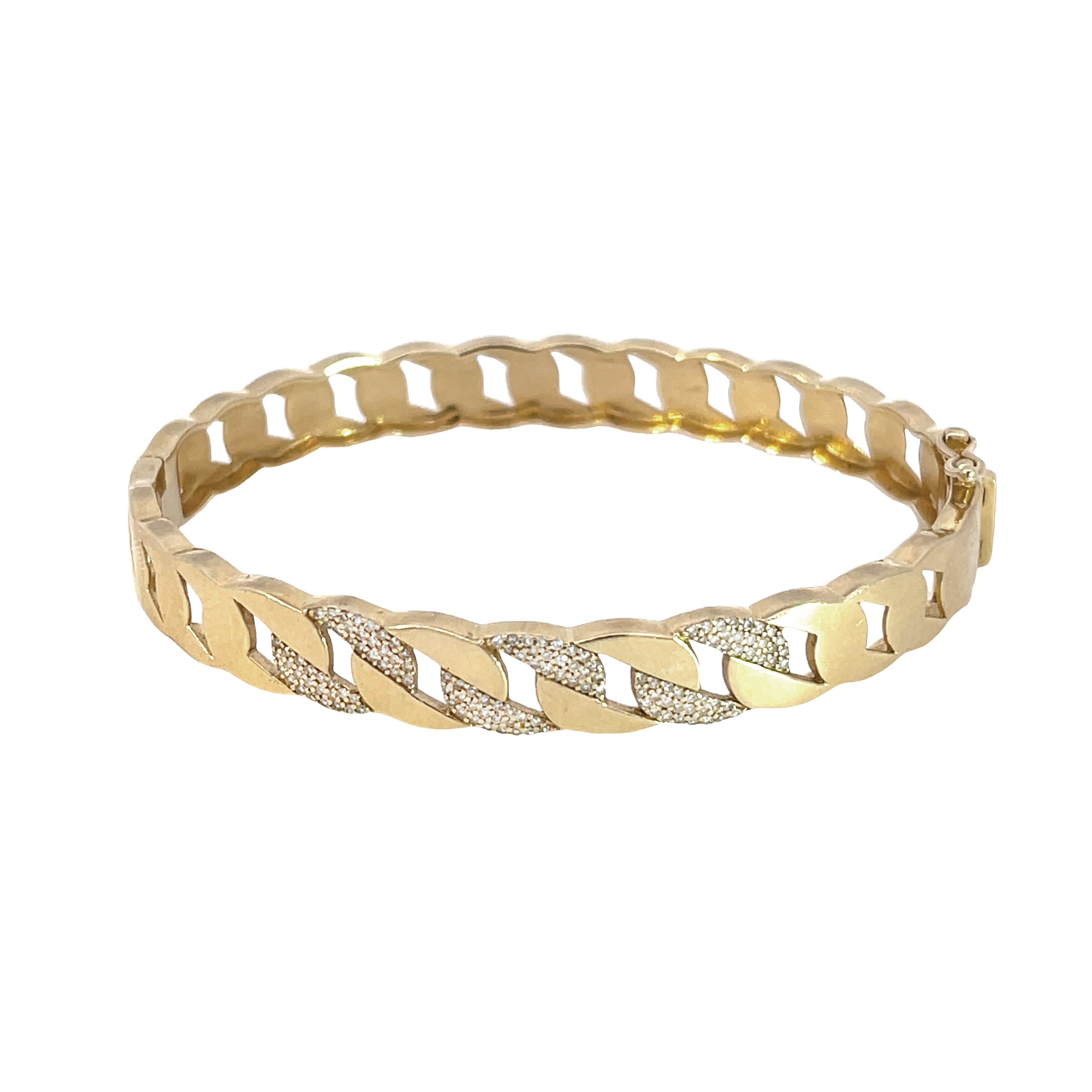 Pavé Links Bangle