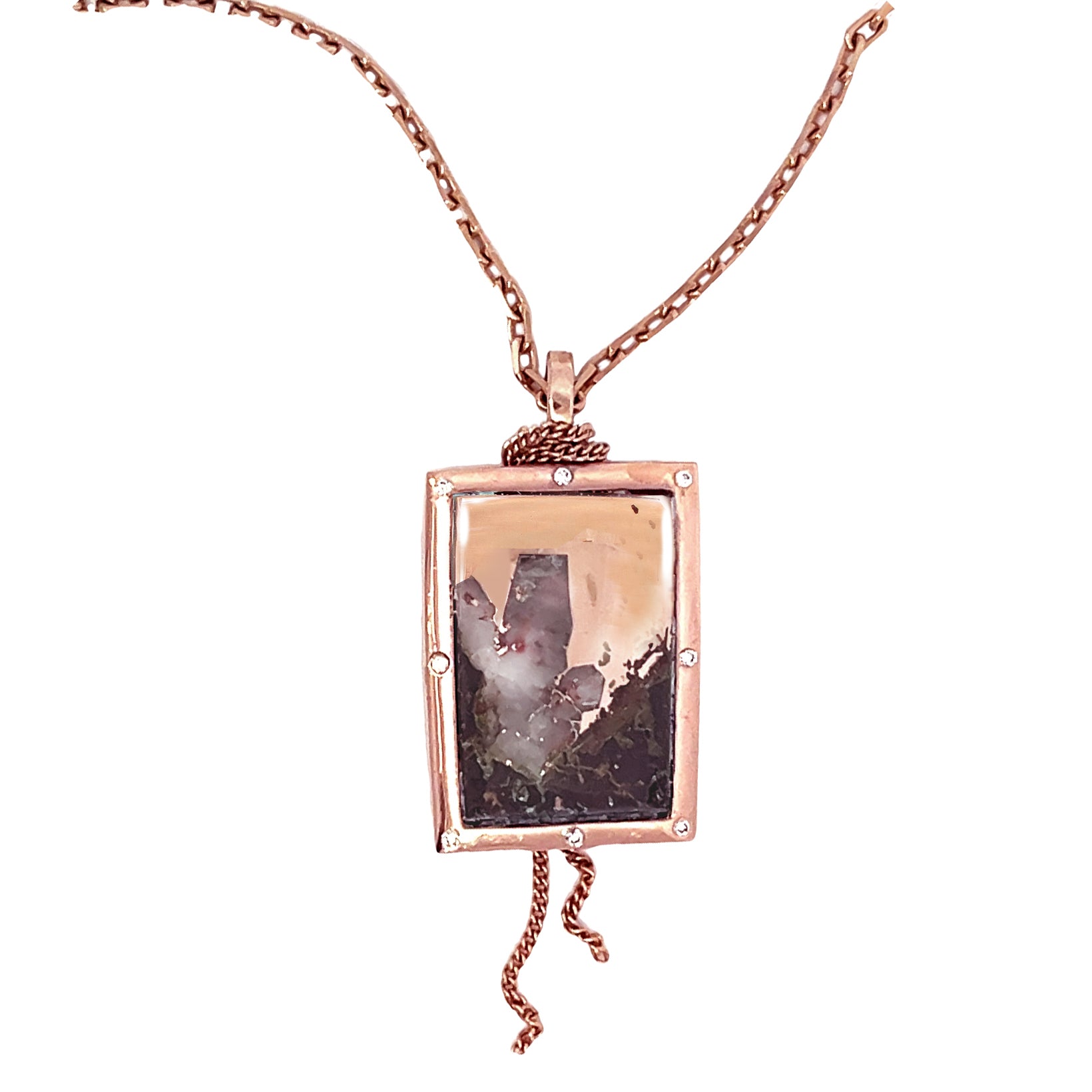 Native Copper in Rose Gold