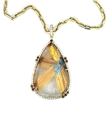 Rutile Quartz & Diamonds