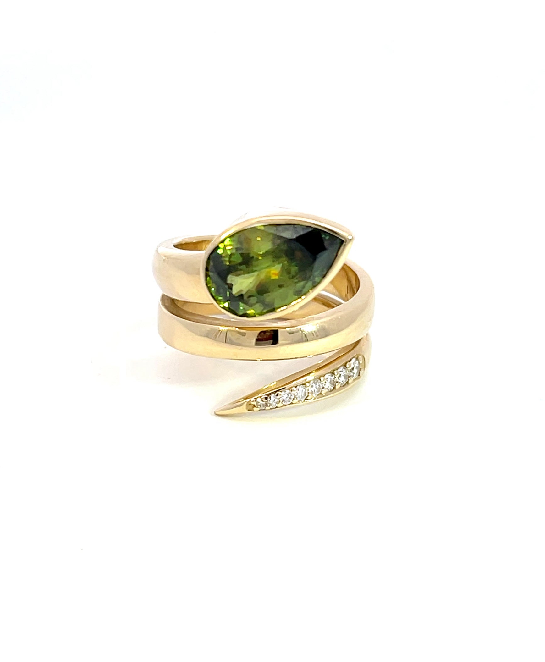 Sphene & Diamonds