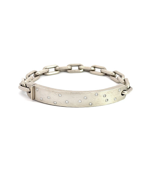 Hand Forged ID Bracelet