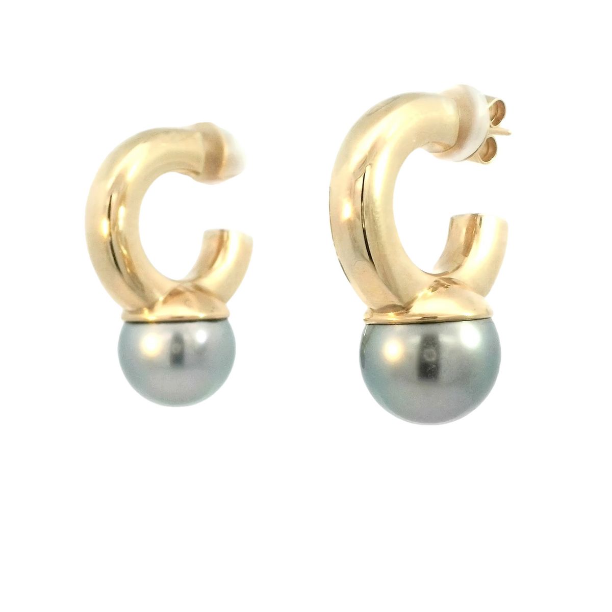 Tahitian Chubby Hoops