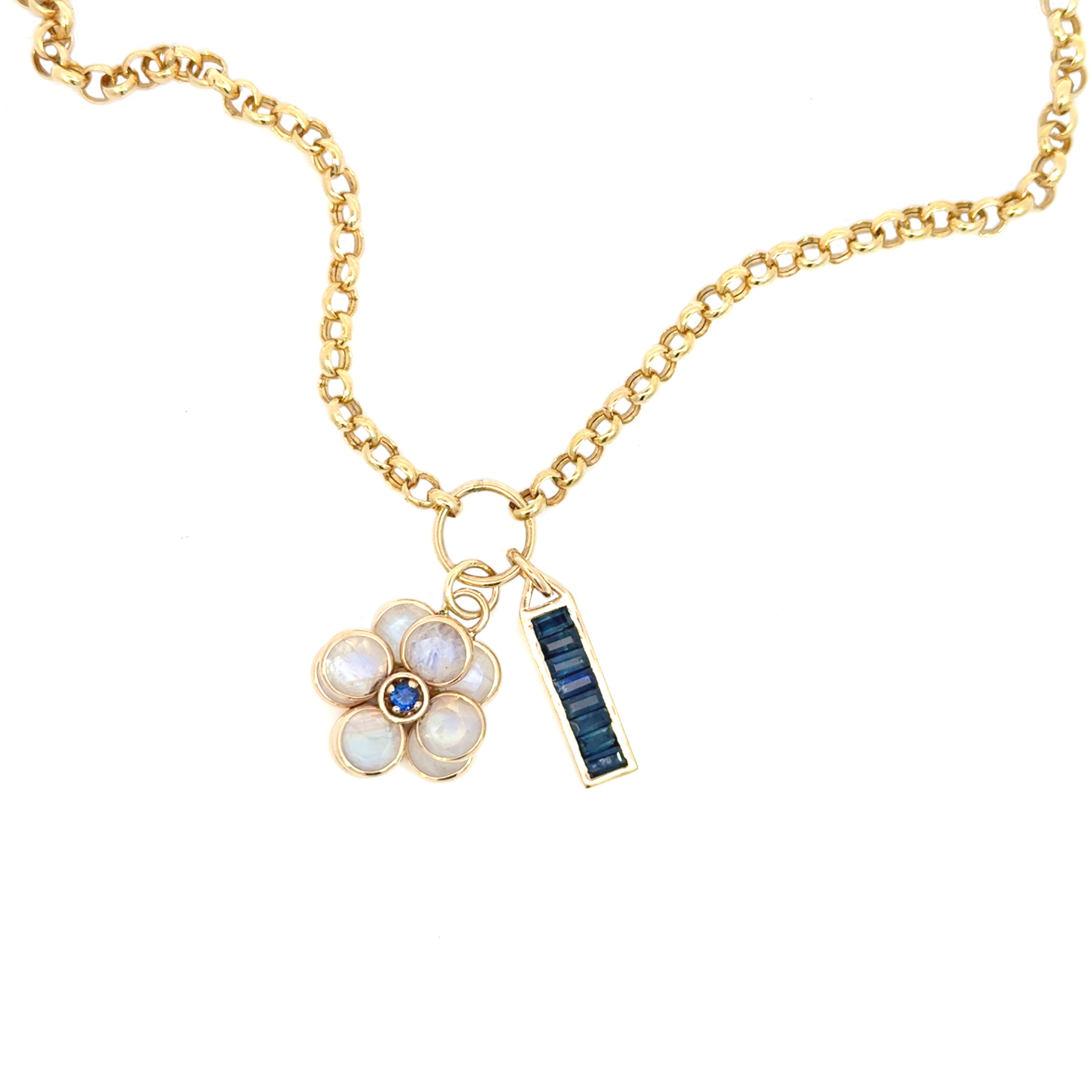 Gem Flower, Sapphire Small