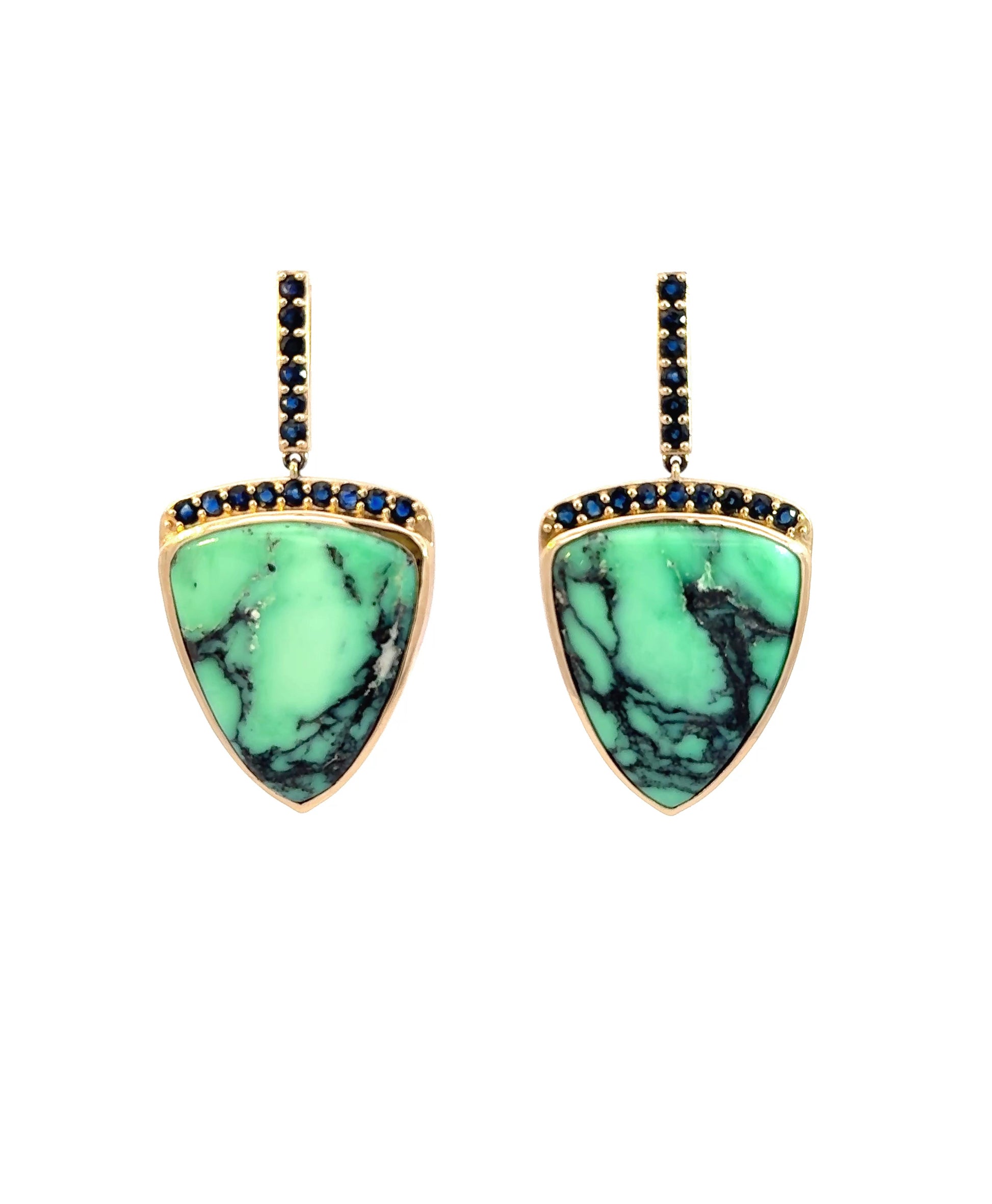Variscite & Sapphires